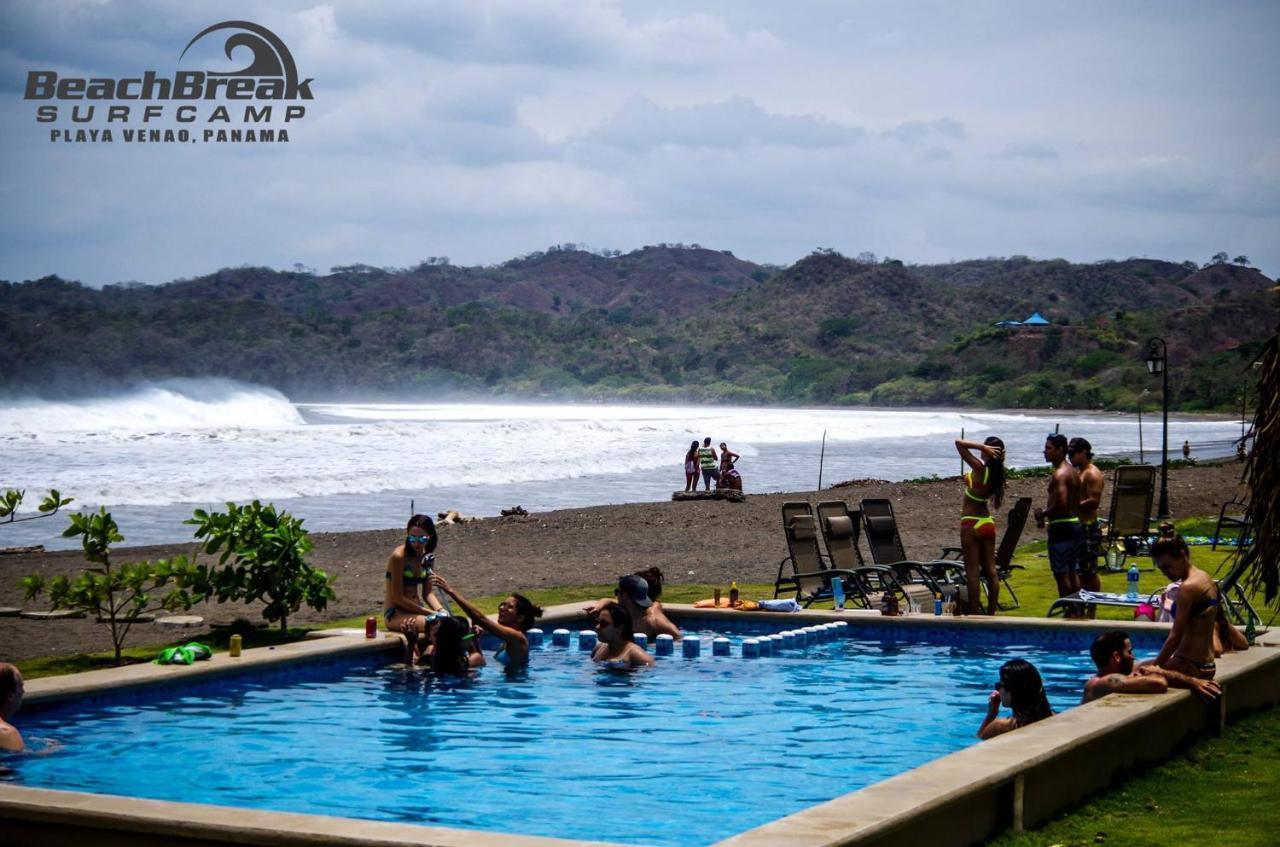 Beach Break Hotel & Surf Camp De Playa Venao Buitenkant foto